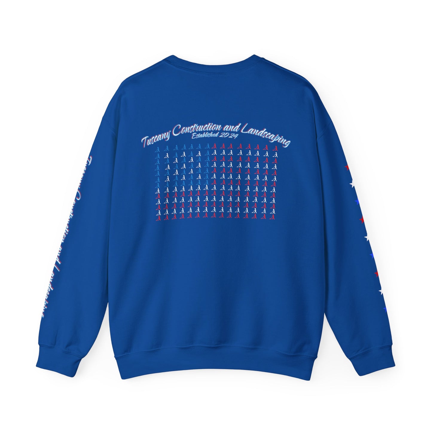 USA Flag Heavy Blend™ Crewneck Sweatshirt