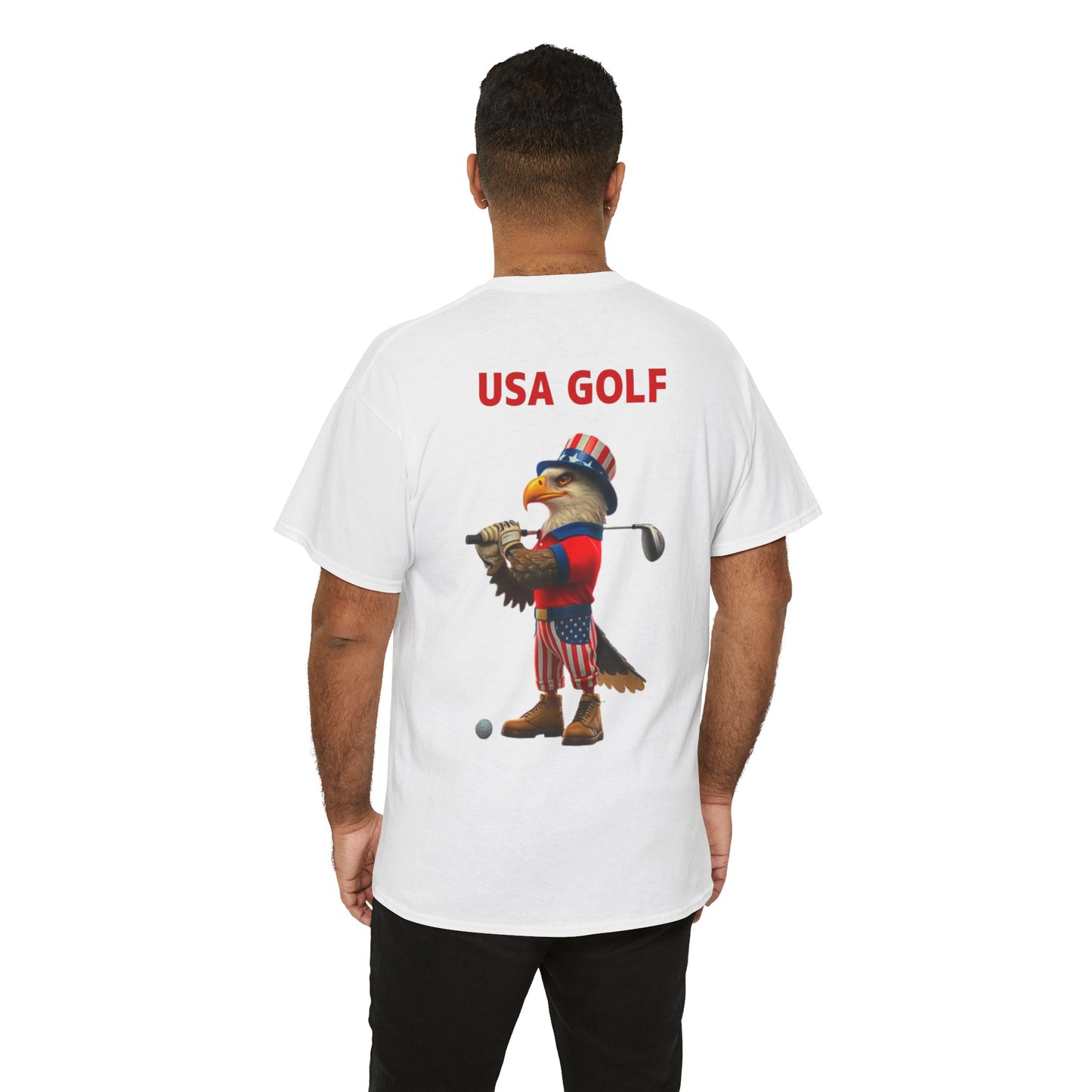 USA Golf Heavy Cotton Tee