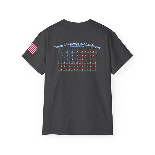 USA Flag Ultra Cotton Tee