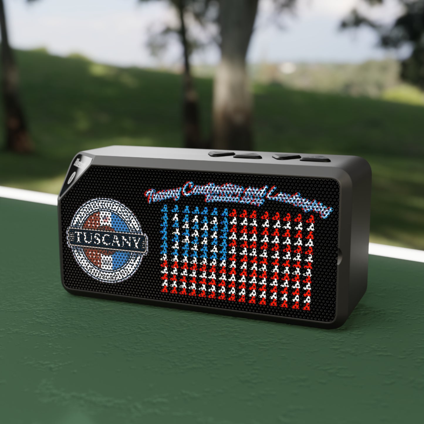 USA Flag Bluetooth Speaker