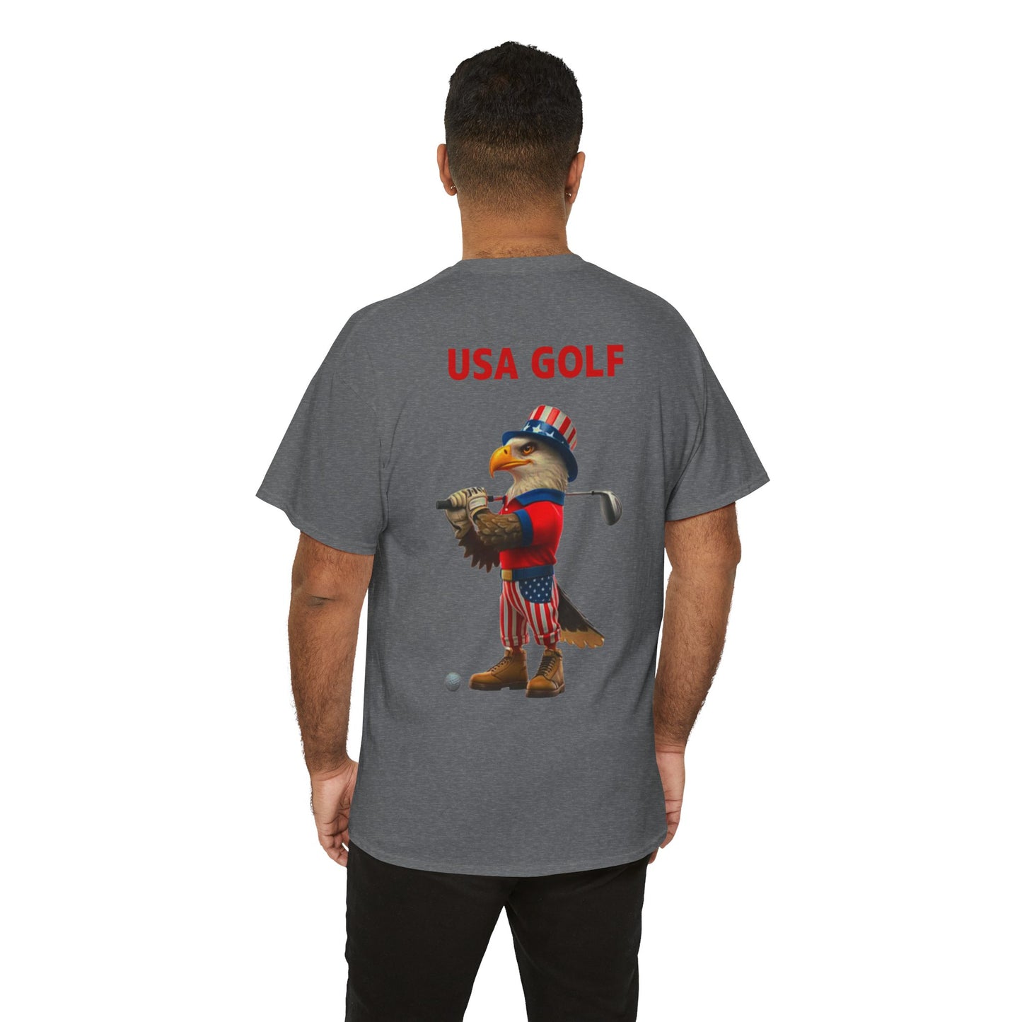 USA Golf Heavy Cotton Tee