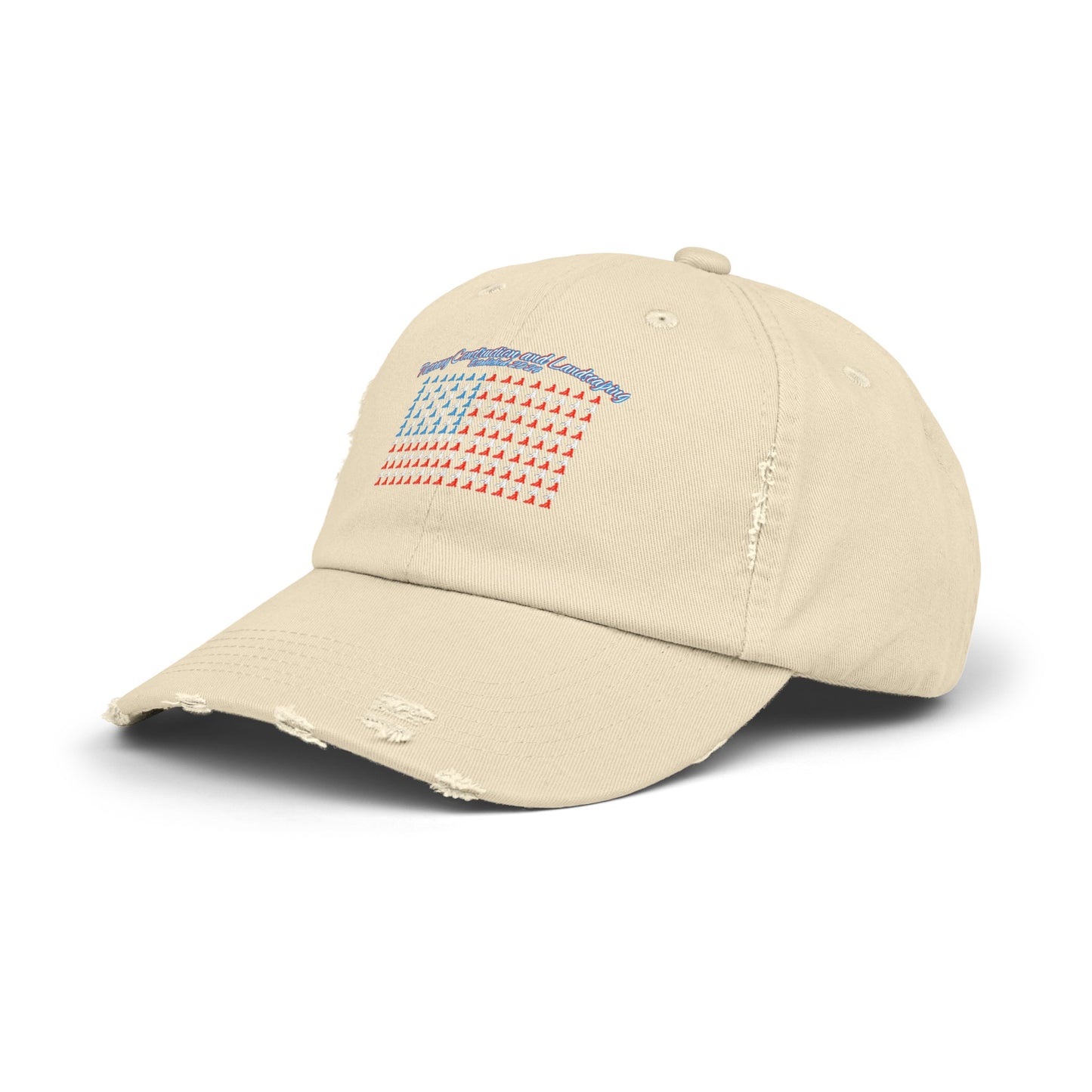 USA Flag Distressed Cap