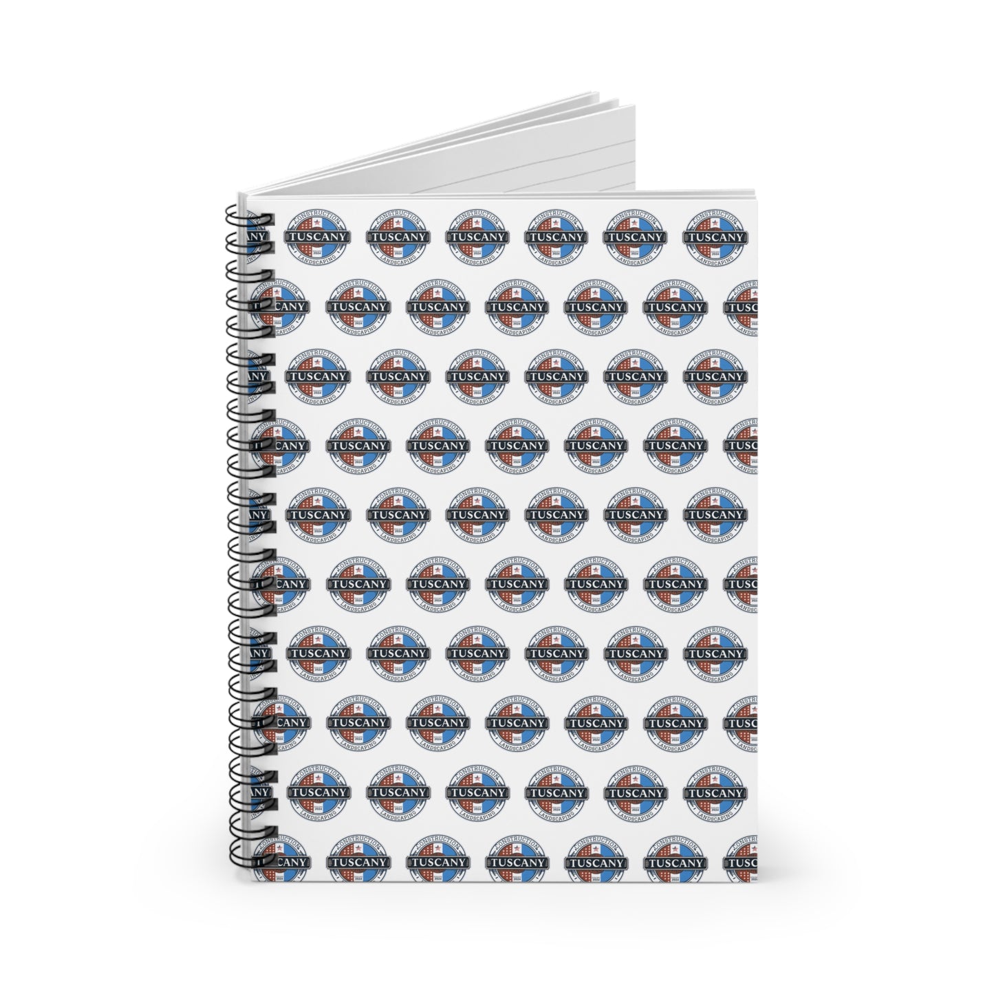 USA pattern Spiral Notebook - Ruled Line