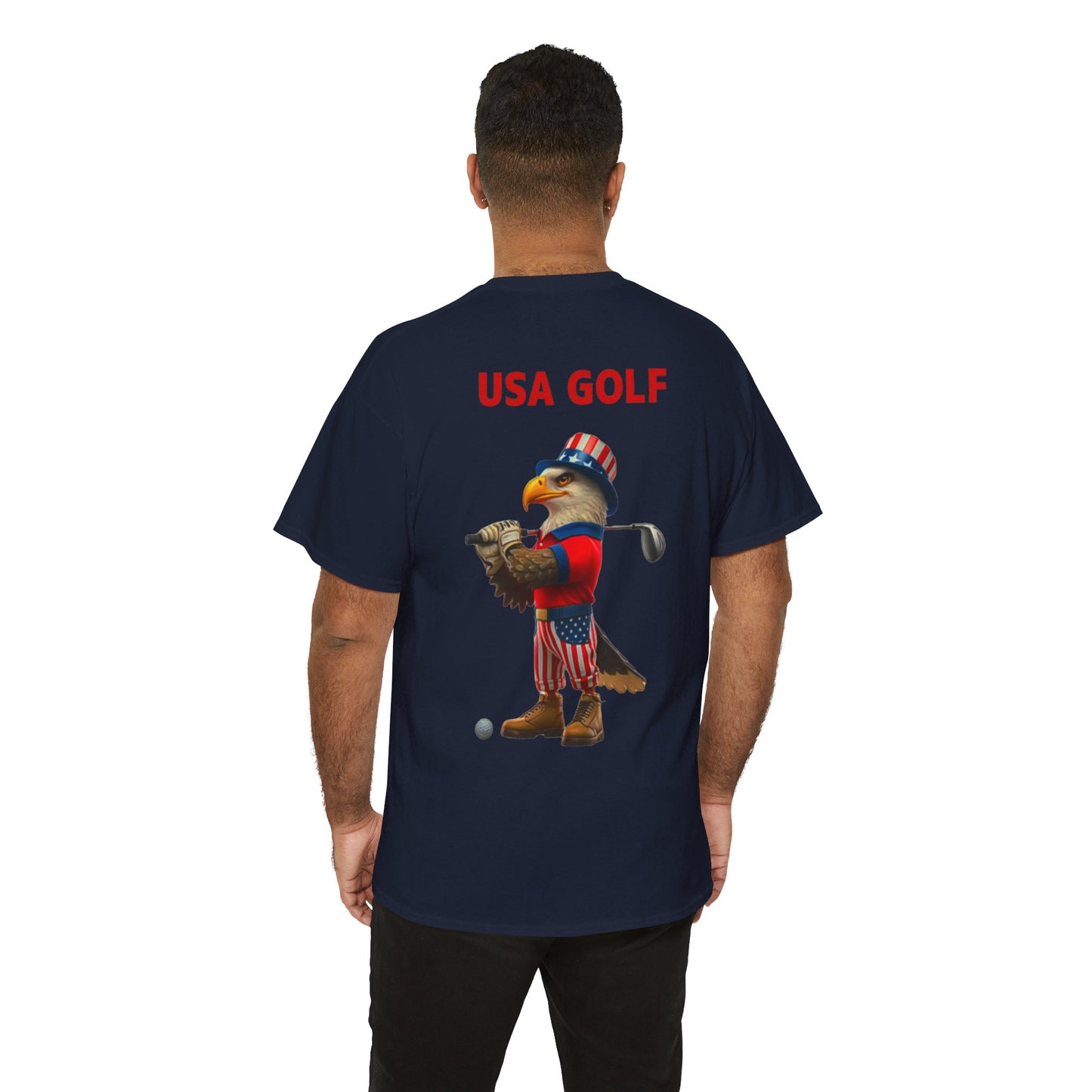 USA Golf Heavy Cotton Tee